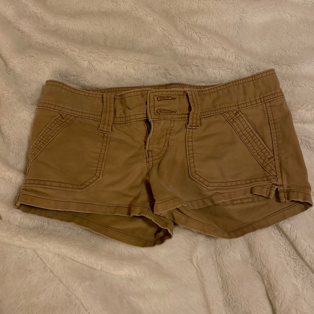 Abercrombie and Fitch Khaki Shorts